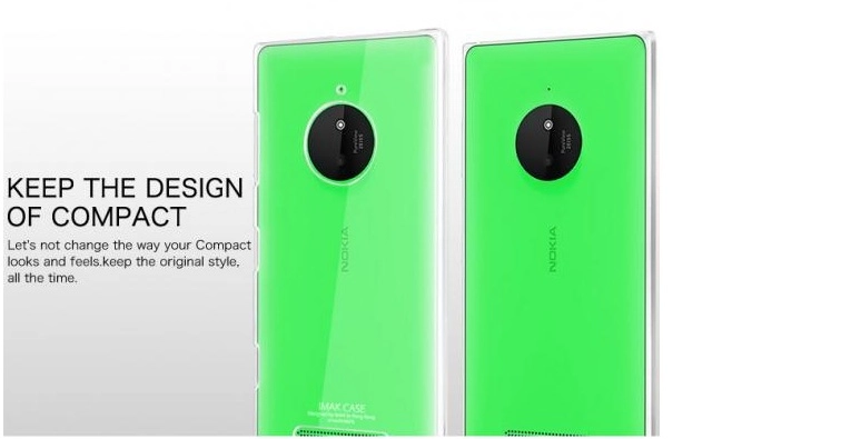 Ốp lưng trong suốt Imak Nokia Lumia 830 Transparent Crystal Clear Hard Cover Case Shell
